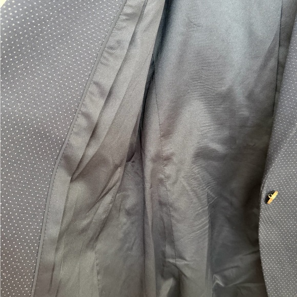 Club Monaco Deep Navy Polka Dot Blazer - Picture 6 of 14